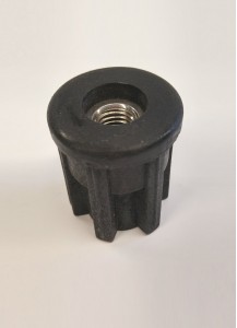 32MM M16 SS ROUND THREADED TUBE END